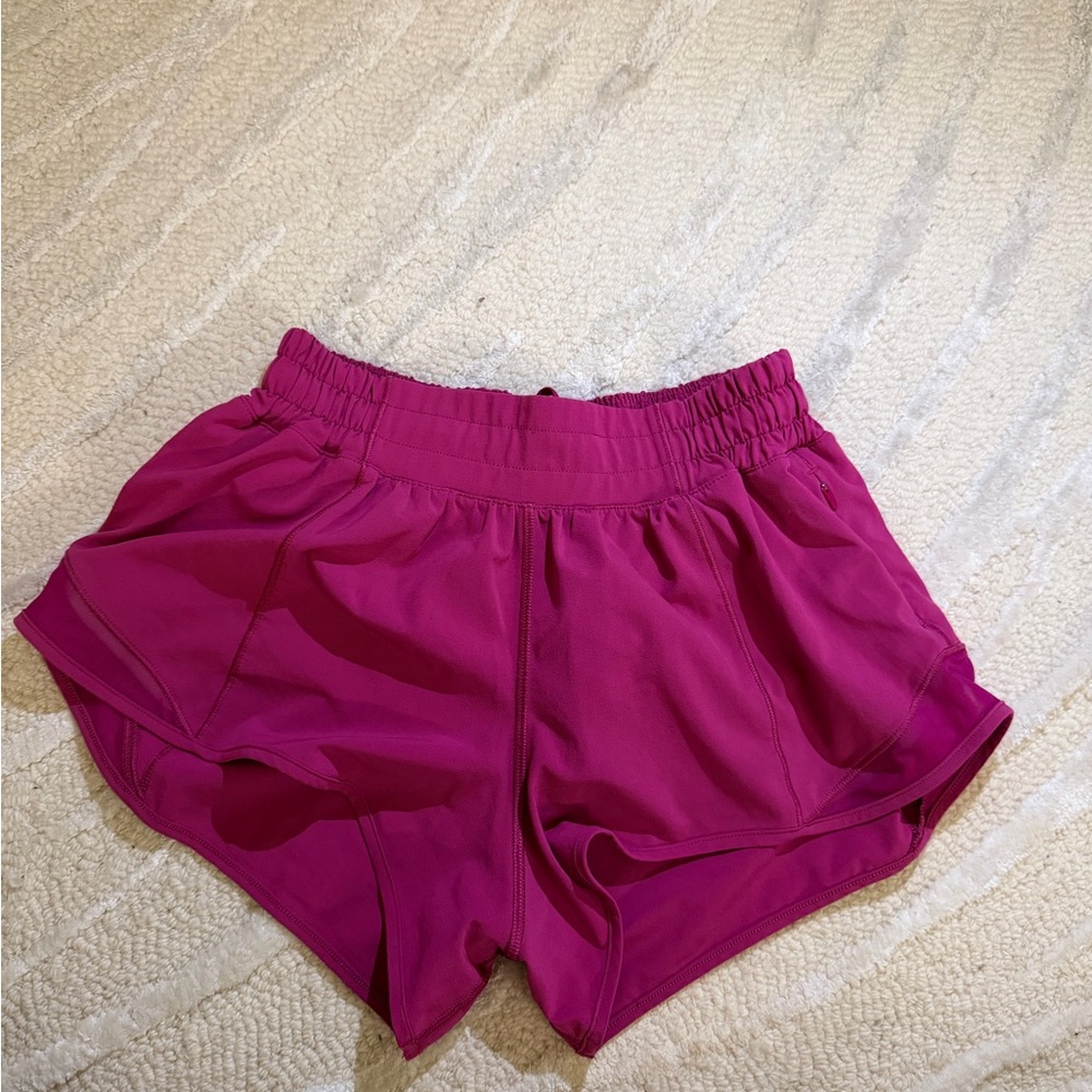 Lulu pink hotty hot shorts